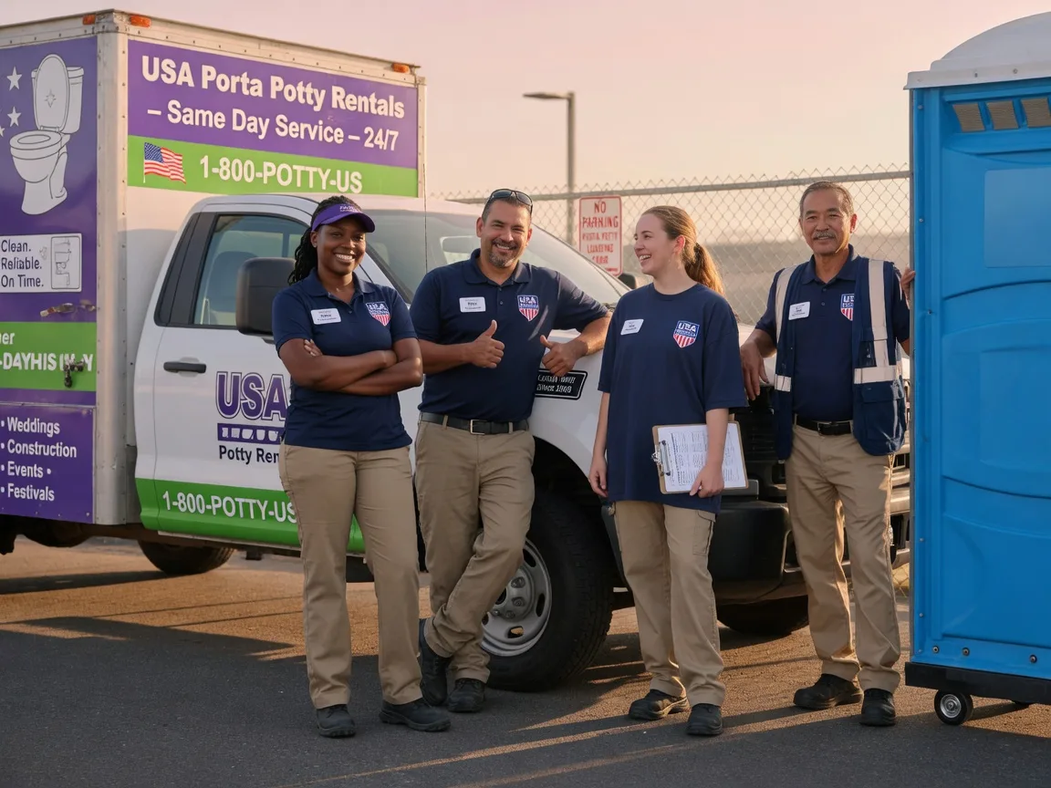 Porta Potty Rental company in Lake Junaluska, NC